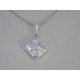 Strieborná dámska retiazka kamene swarovského DRS45290 925/1000 2,90g