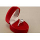 Strieborný dámsky prsteň kameň topás VPS56347 925/1000 3,47g