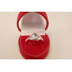 Strieborný dámsky prsteň kameň topás VPS56347 925/1000 3,47g