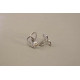 Strieborné dámske náušnice so zirkónmi a perlou VAS245 925/1000 2,45g