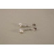 Strieborné dámske náušnice zirkóny, perly VAS215 925/1000 2,15g