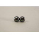 Strieborné dámske napichovacie náušnice s perlami VAS327 925/1000 3,27g