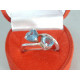 Strieborný dámsky prsteň s farebnými zirkónmi DPS53272 925/1000 2,72g