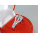 Strieborný dámsky prsteň so zirkónmi DPS54360 925/1000 3,60g