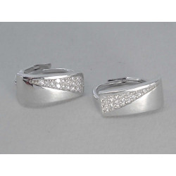Strieborné dámske náušnice zirkóny DAS283 925/1000 2,83g