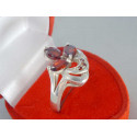 Strieborný dámsky prsteň farebné zirkóny DPS54457 925/1000 4,57 g