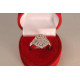 Strieborný dámsky prsteň zirkóny DPS50237 925/1000 2,37g