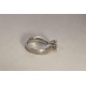 Jemný strieborný dámsky prsteň so zirkónom DPS50339 925/1000 3,39g