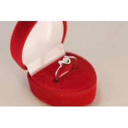Strieborný dámsky prsteň zirkón DPS49112 925/1000 1,12g