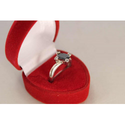 Strieborný dámsky prsteň DPS50293 925/1000 2,93g