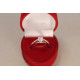 Strieborný dámsky prsteň so zirkónmi DPS50177 925/1000 1,77g