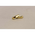 Jednoduché zlaté dámske náušnice žlté zlato VA138Z 14 karátov 585/1000 1,38g