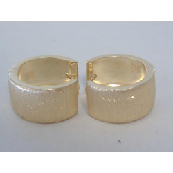Zlaté dámske náušnice žlté zlato DA316Z 14 karátov 585/1000 3,16g