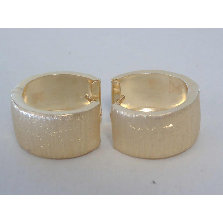 Zlaté dámske náušnice žlté zlato DA316Z 14 karátov 585/1000 3,16g