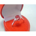 Zaujímavý dámsky strieborný prsteň farebný zirkón DPS58218 925/1000 2,18 g