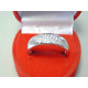 Strieborný dámsky ródiovaný prsteň zirkóny VPS60322 925/1000 3,22 g