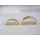 Pozlatené strieborné obrúčky zirkóny VPS52210 925/1000 2,10g