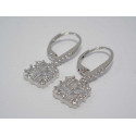 Dámske strieborné náušnice zirkóny VAS312 925/1000 3,12g