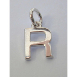Strieborný prívesok písmenko R VIS025 925/1000 0,25 g