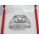 Strieborný dámsky prsteň biele zirkóniky DPS60270 925/1000 2,70 g