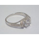 Strieborný dámsky prsteň biele zirkóniky DPS60270 925/1000 2,70 g