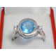 Dámsky strieborný prsteň ródium zirkón DPS55397 925/1000 3,97 g