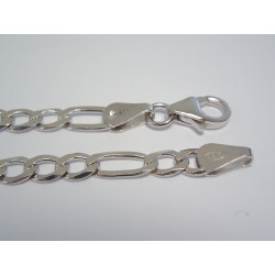 Pánska ródiovaná strieborná retiazka FIGARO DRS55511 925/1000 11,0 g