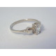 Strieborný  dámsky prsteň zirkón DPS52144 925/1000 1,44g