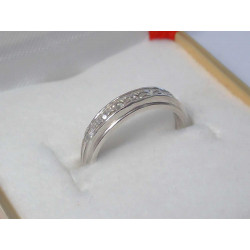 Strieborný dámsky prsteň zirkóny DPS52162 925/1000 1,62g