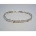 Strieborný dámsky náramok biely opál VNS201021 925/1000 10,21g