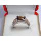 Dámsky strieborný prsteň farebné zirkóny DPS57415 925/1000 4,15 g