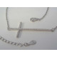 Strieborná dámska retiazka Krížik zirkóny DRS425334 925/1000 3,34g