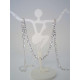 Strieborná pánska retiazka vzor figaro DRS45709 925/1000 7,09g