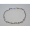 Strieborný dámsky náramok ródium DNS215580 925/1000 5,80g