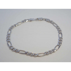 Strieborný pánsky náramok ródium DNS205696 925/1000 6,96g