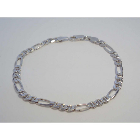 Strieborný pánsky náramok ródium DNS205696 925/1000 6,96g