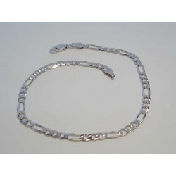 Strieborný pánsky náramok ródium DNS22372 925/1000 3,72g