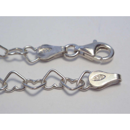 Strieborná dámska retiazka ródium DRS41473 925/1000 4,73g