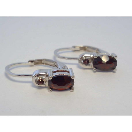 Strieborné dámske náušnice zirkóny DAS187 925/1000 1,87g