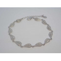 Strieborný dámsky náramok zirkóny VNS17560 925/1000 5,60g