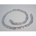 Strieborný pánsky náramok vzorované očká ródium VNS225732 925/1000 7,32 g