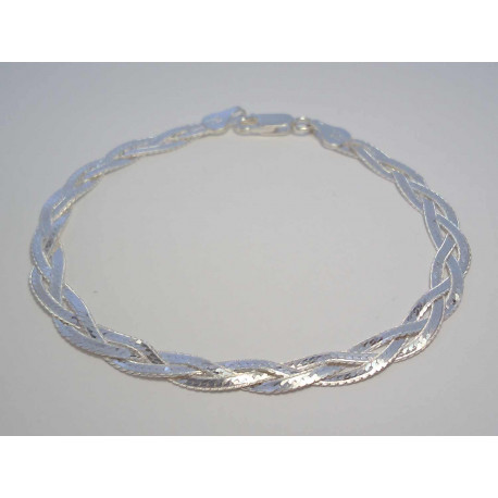 Strieborný dámsky náramok prepletaný VNS20425 925/1000 4,25g