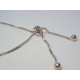 Zaujímavý strieborný dámsky náramok modrý opál DNS923 925/1000 9,23g