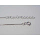 Strieborná dámska retiazka opál DRS45234 925/1000 2,34g