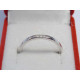 Jednoduchý strieborný prsteň zirkóny, ródium VPS52134 925/1000 1,34g