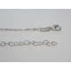 Strieborná dámska retiazka s krížikom, zirkóny, ródium VRS42299 925/1000 2,99g