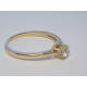 Jednoduchý dámsky snubný prsteň Diamant v korunke žlté zlato VP52168Z 14 karátov 585/1000 1,68 g