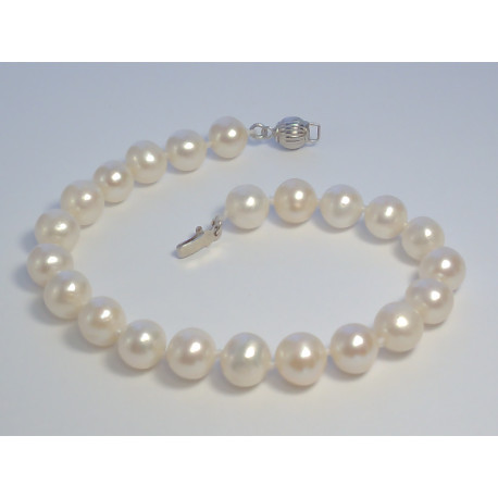 Dámsky strieborný náramok s perlami VNS211426 925/1000 14,26 g