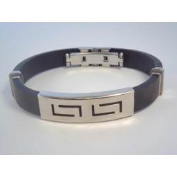 Pánsky náramok chir. oceľ s platničkou DNO1830 316/L 18,30g