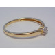 Zlatý dámsky prsteň zo žltého zlata s diamantom VP52114Z 14 karátov 585/1000 1,14g